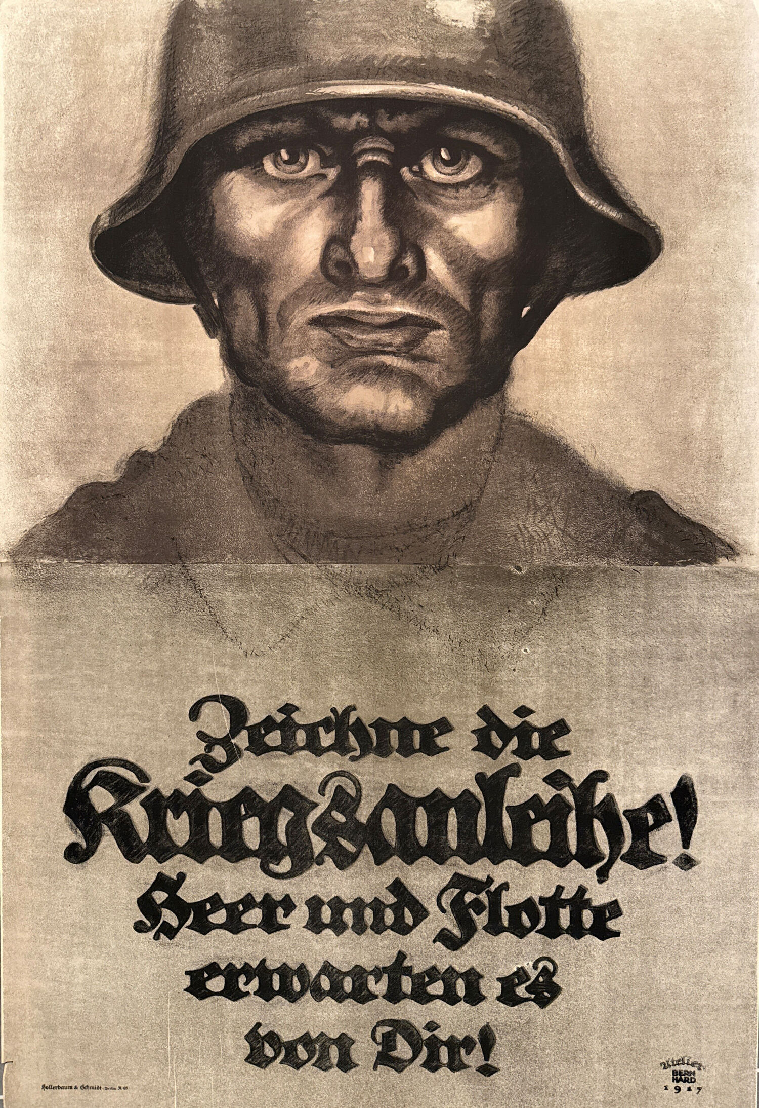 Lucian Bernhard, Zeichne die Kriegsanleihe