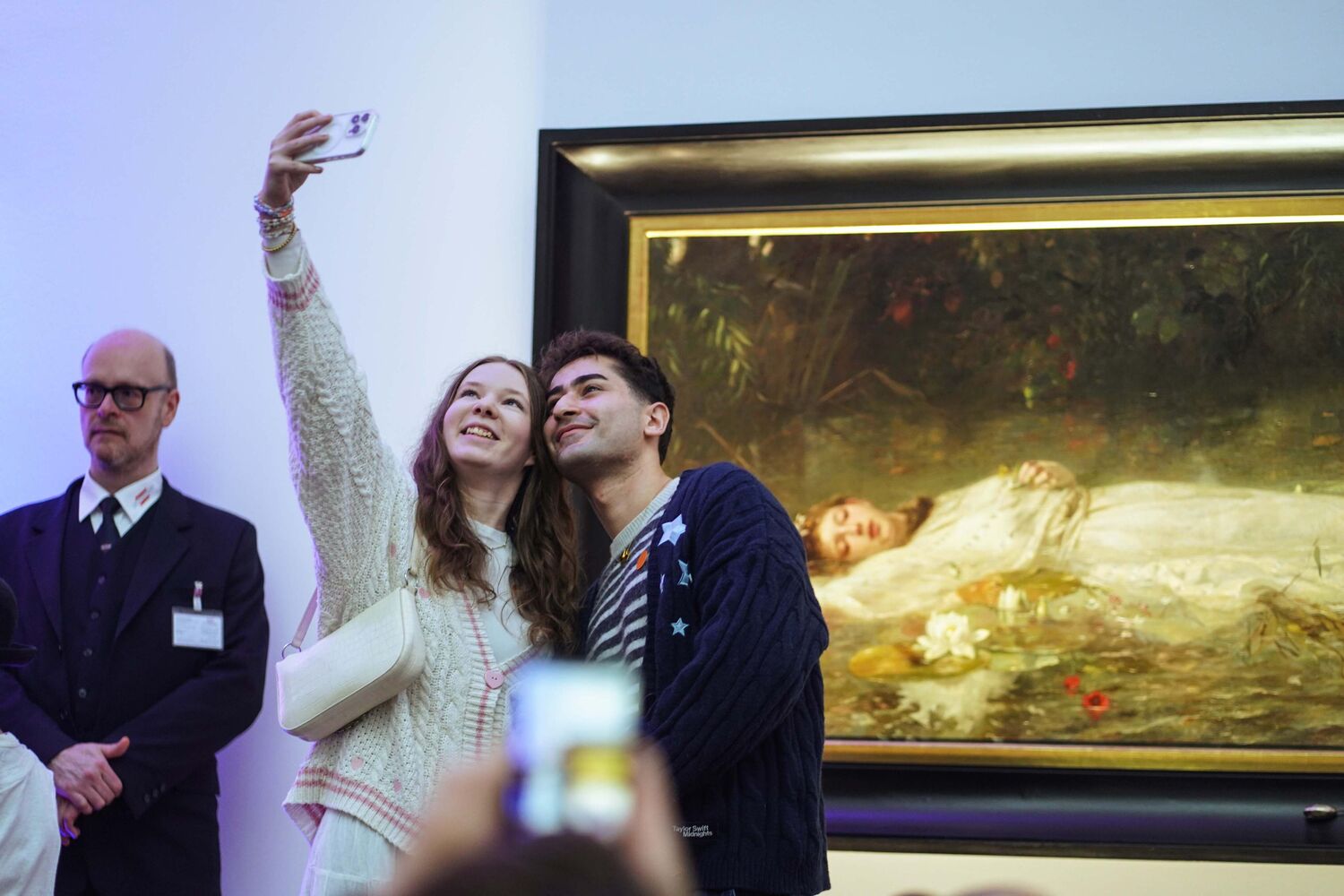 Selfie vor dem "Star" des Abends