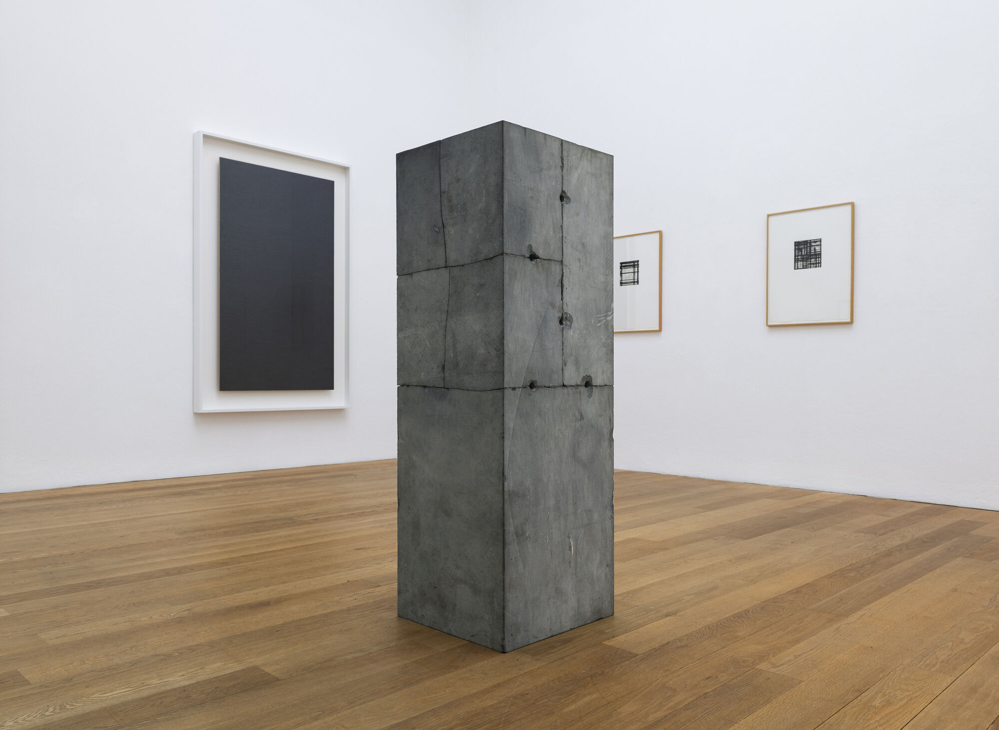 Ulrich Rückriem, Dolomit, gespalten, 1976  |Frank Gerritz, Temporary Ground. Measure of Things, 2020/21 