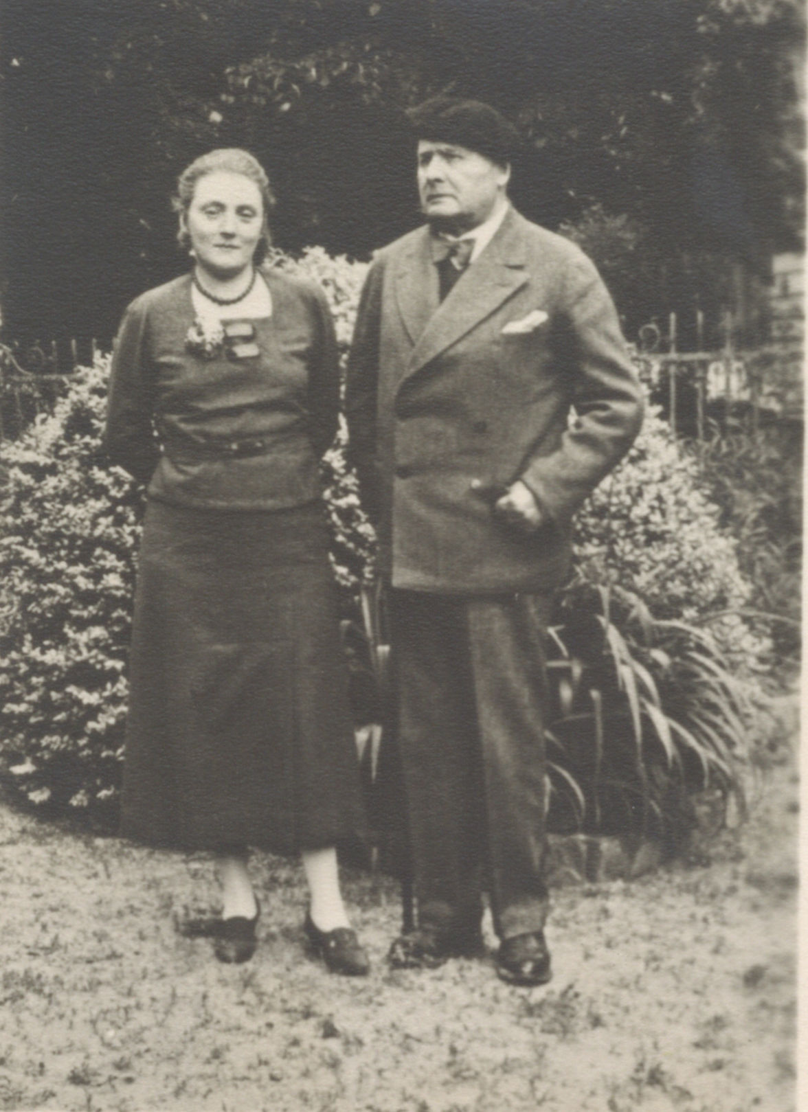 Alexej von Jawlensky and Lisa Kümmel. Photo: Hessische Landesbibliothek
