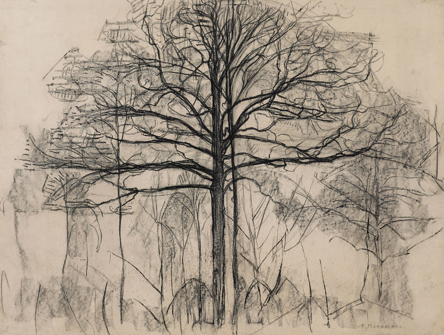 Study for Trees (for Painting No. 2), 1912