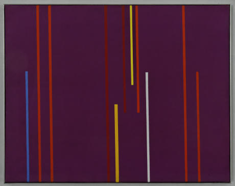 Friedrich Vordemberge-Gildewart, K (Komposition) 199, 1953, Öl auf Leinwand, 50 x 60 cm,  Foto: Museum Wiesbaden